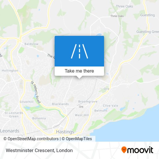 Westminster Crescent map