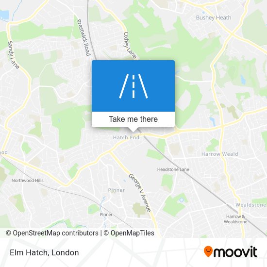 Elm Hatch map