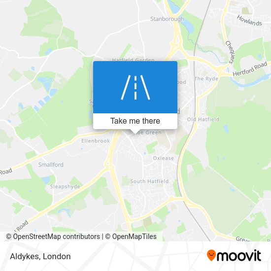Aldykes map