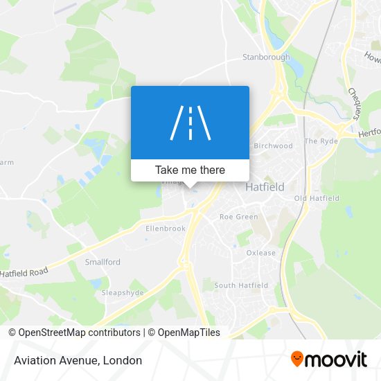 Aviation Avenue map