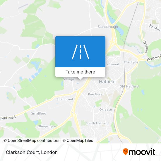 Clarkson Court map