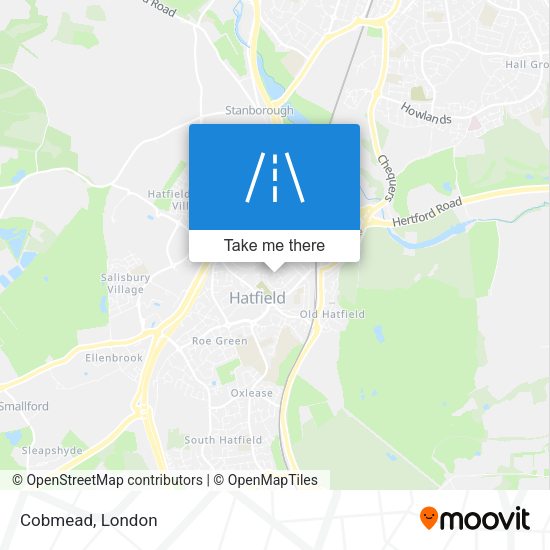 Cobmead map