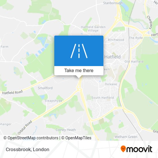 Crossbrook map