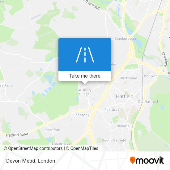 Devon Mead map