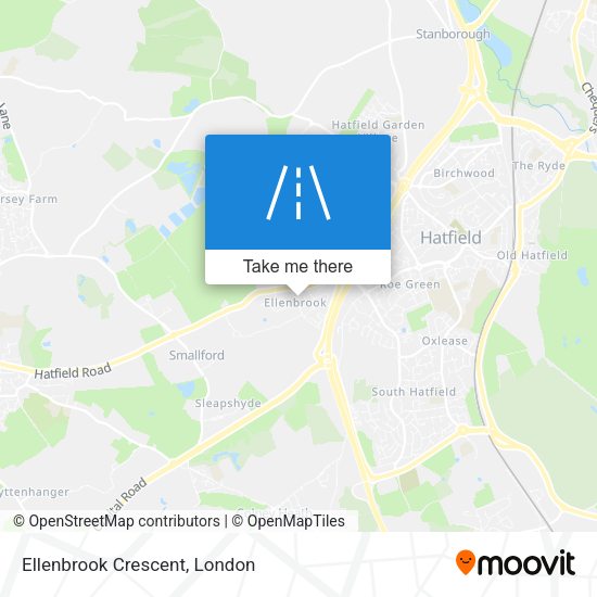 Ellenbrook Crescent map