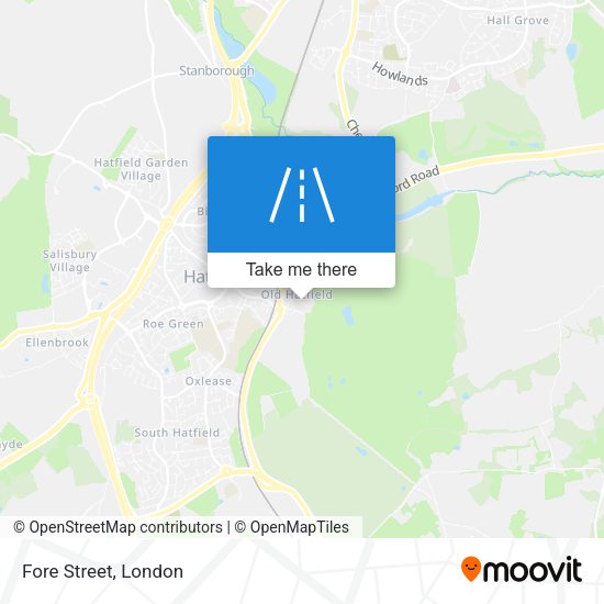 Fore Street map