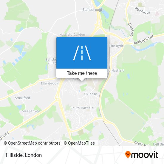 Hillside map
