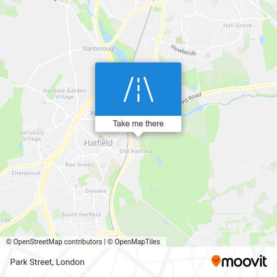 Park Street map