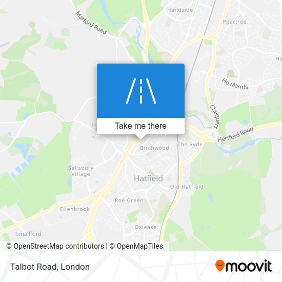 Talbot Road map