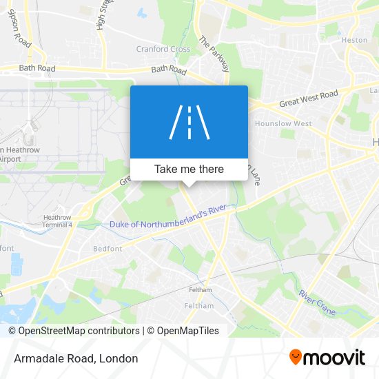Armadale Road map