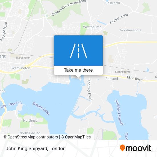 John King Shipyard map