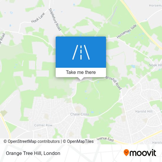 Orange Tree Hill map