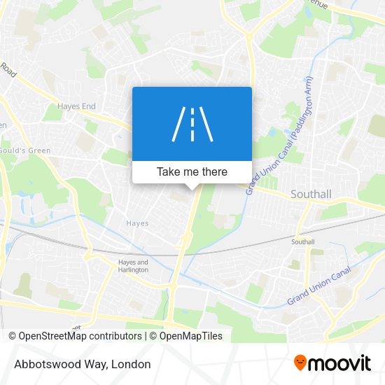 Abbotswood Way map