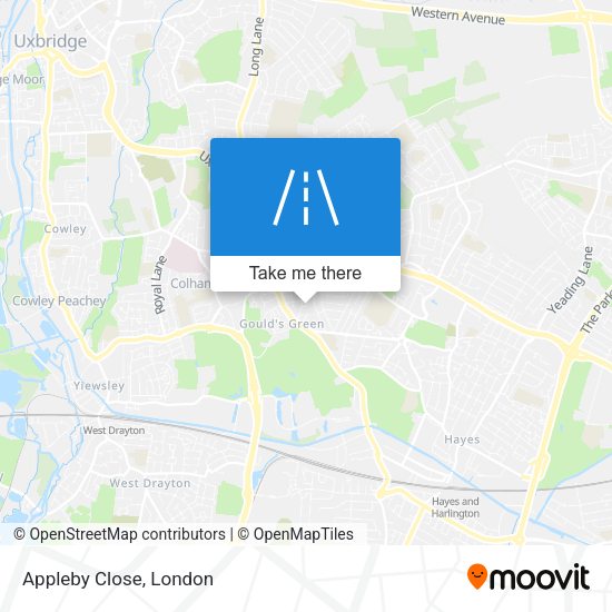 Appleby Close map