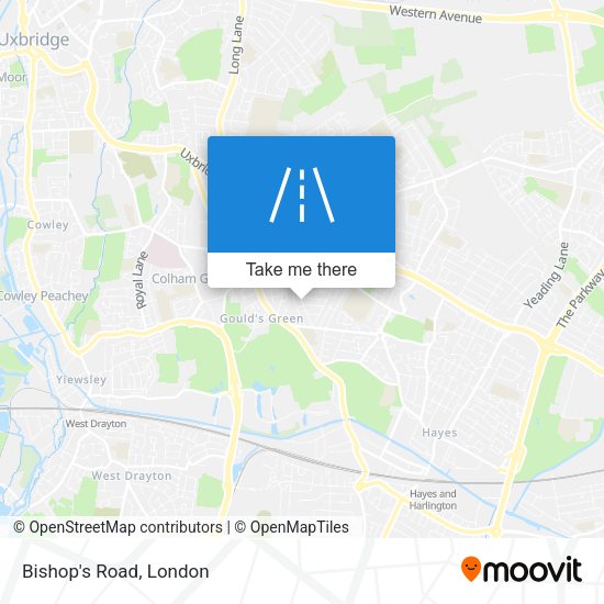 Bishop's Road map