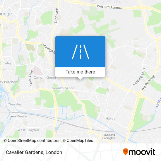Cavalier Gardens map