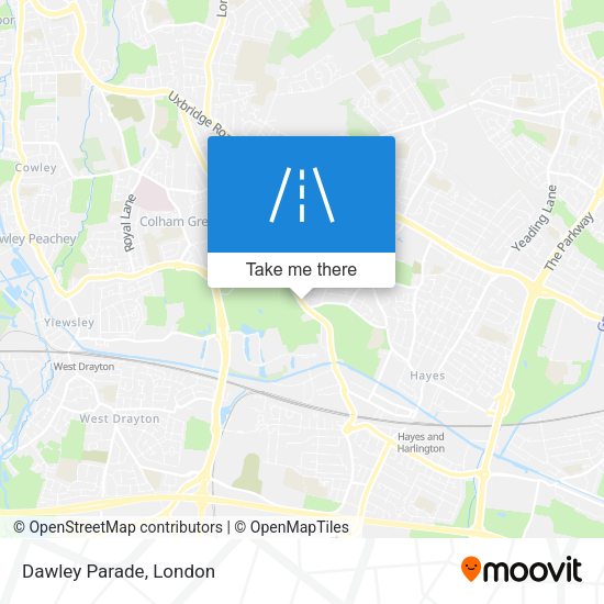 Dawley Parade map