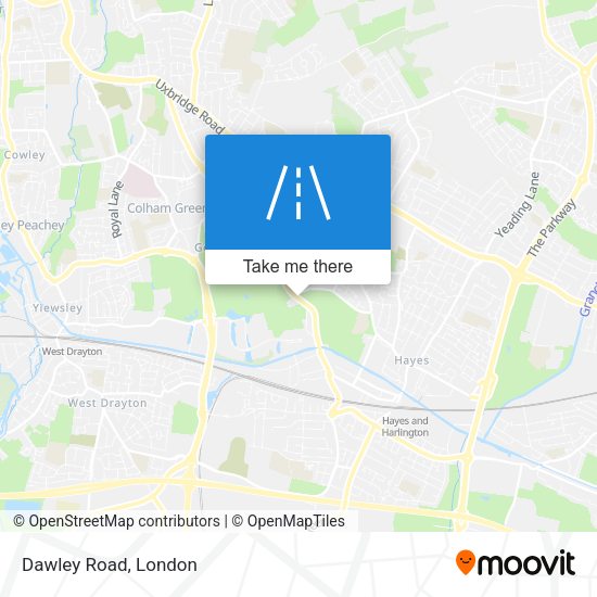 Dawley Road map