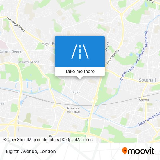 Eighth Avenue map