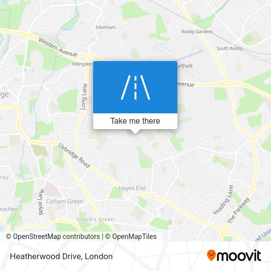 Heatherwood Drive map