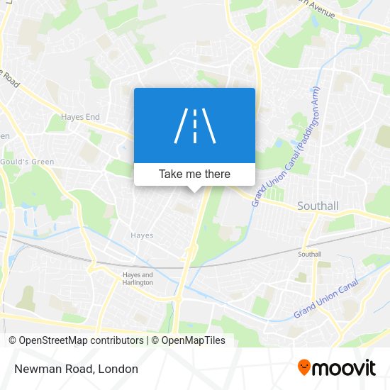 Newman Road map