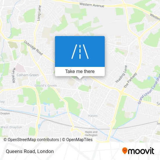 Queens Road map