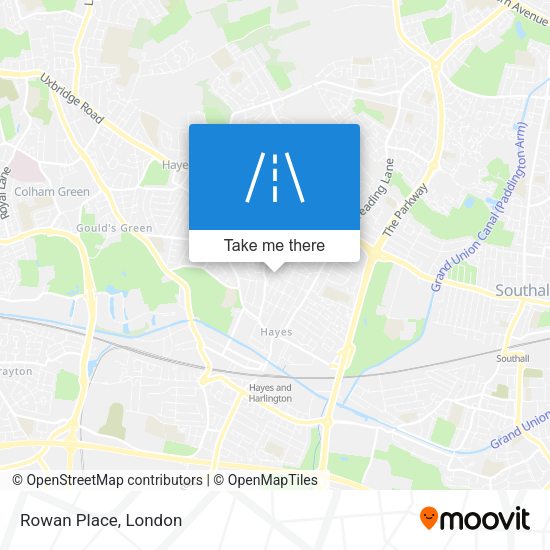 Rowan Place map