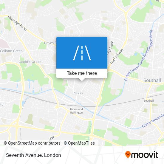Seventh Avenue map
