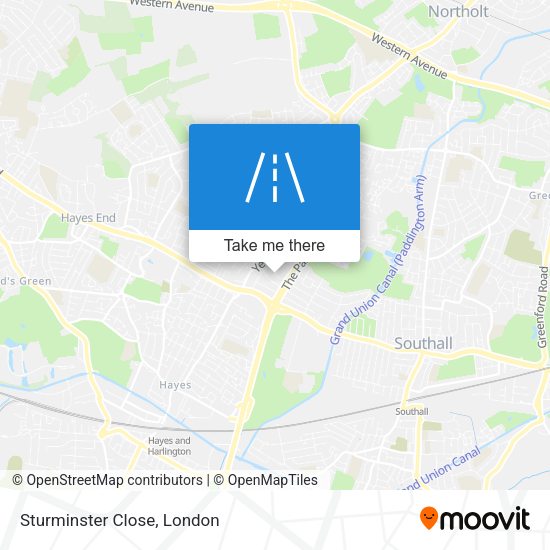 Sturminster Close map