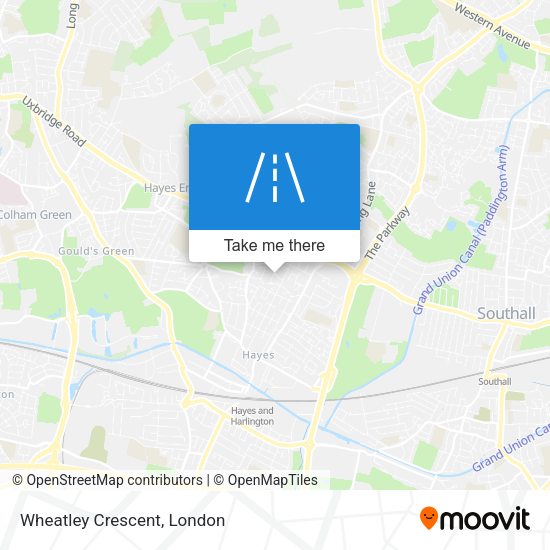 Wheatley Crescent map
