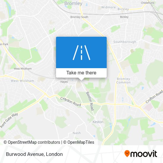 Burwood Avenue map