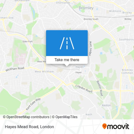 Hayes Mead Road map
