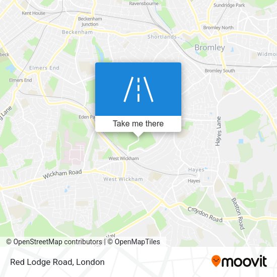 Red Lodge Road map