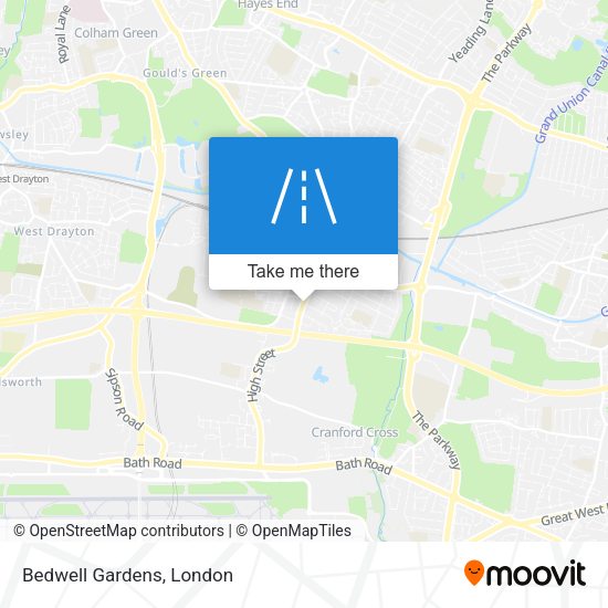 Bedwell Gardens map