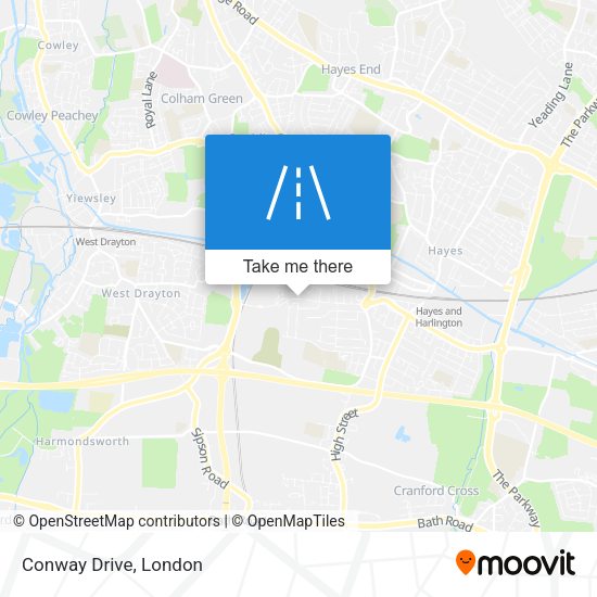 Conway Drive map