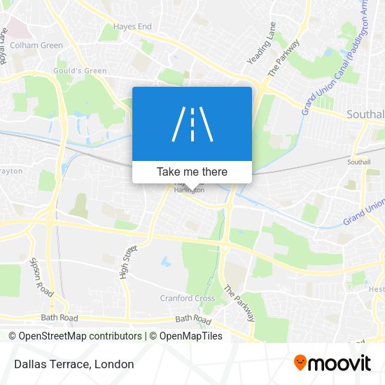Dallas Terrace map