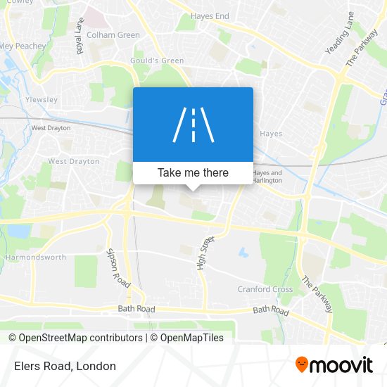 Elers Road map
