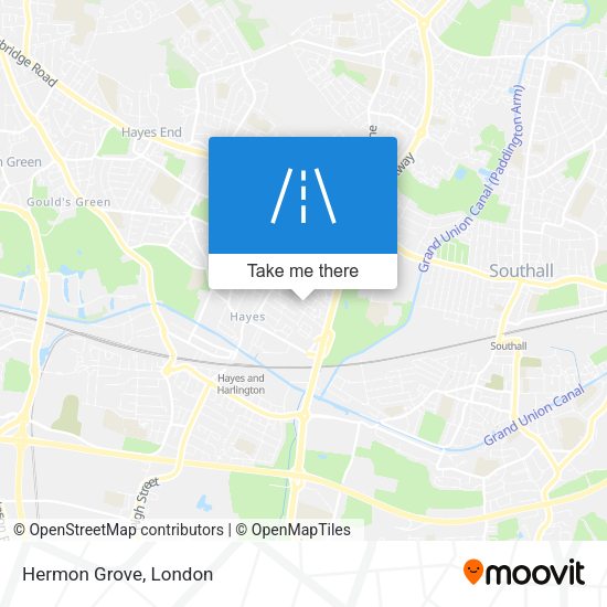 Hermon Grove map