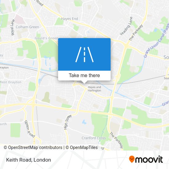 Keith Road map