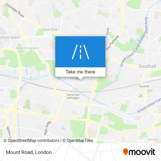 Mount Road map