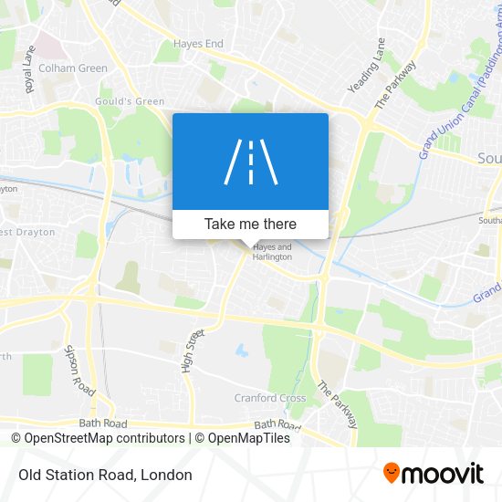 Old Station Road map