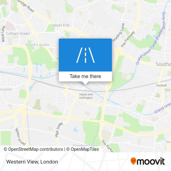 Western View map