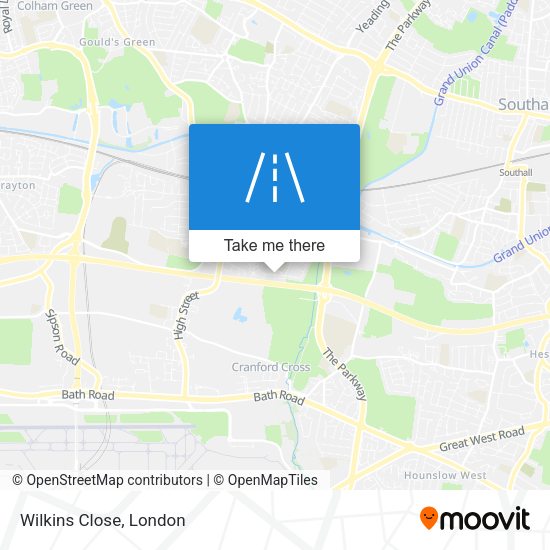 Wilkins Close map