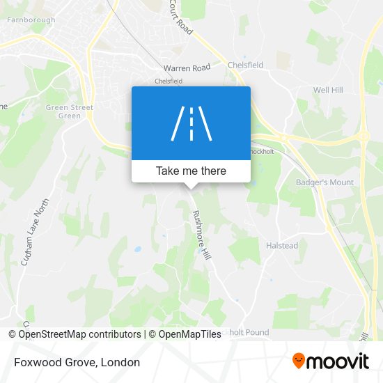 Foxwood Grove map