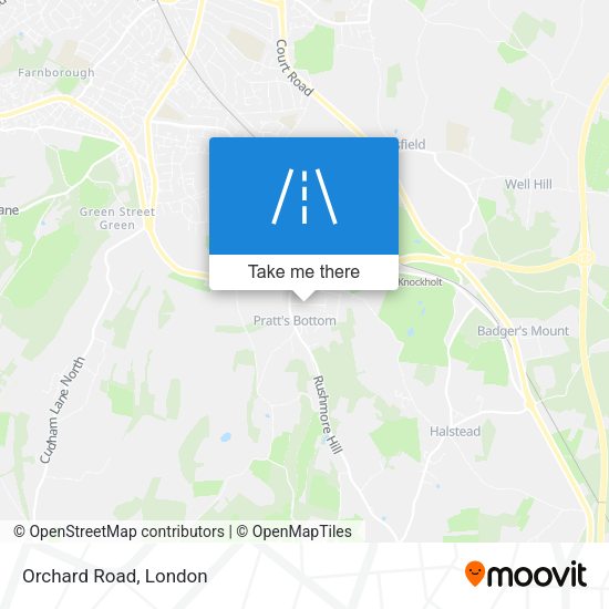 Orchard Road map