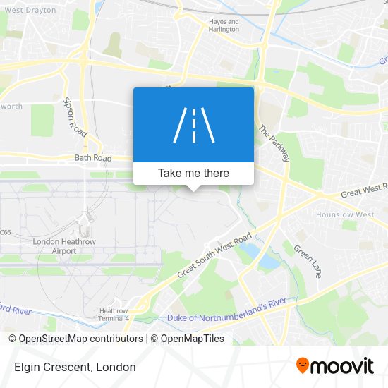 Elgin Crescent map