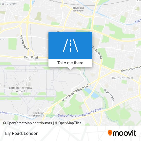 Ely Road map