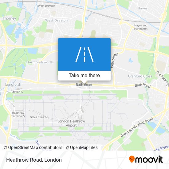 Heathrow Road map