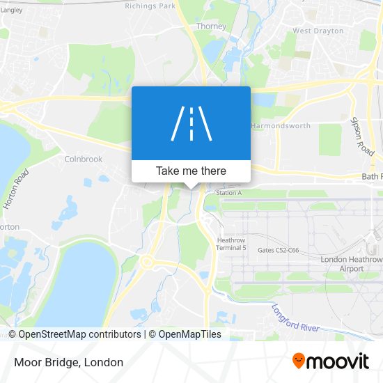 Moor Bridge map