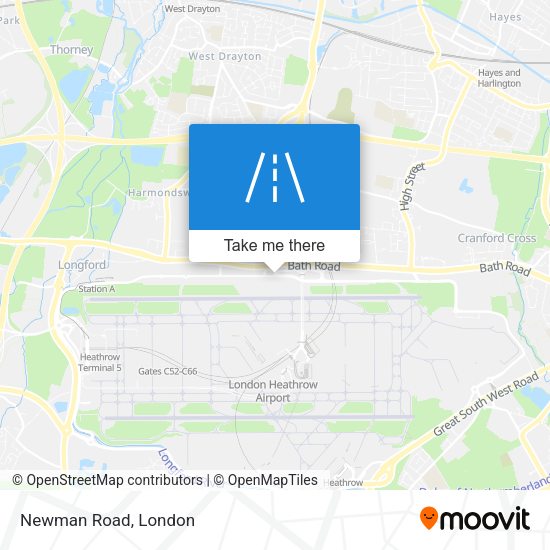 Newman Road map
